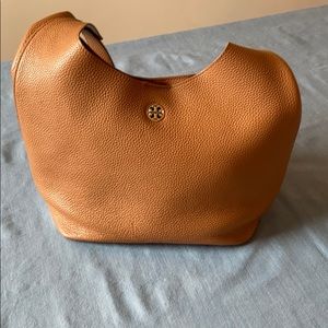 Tory Burch Leather Hobo Bag